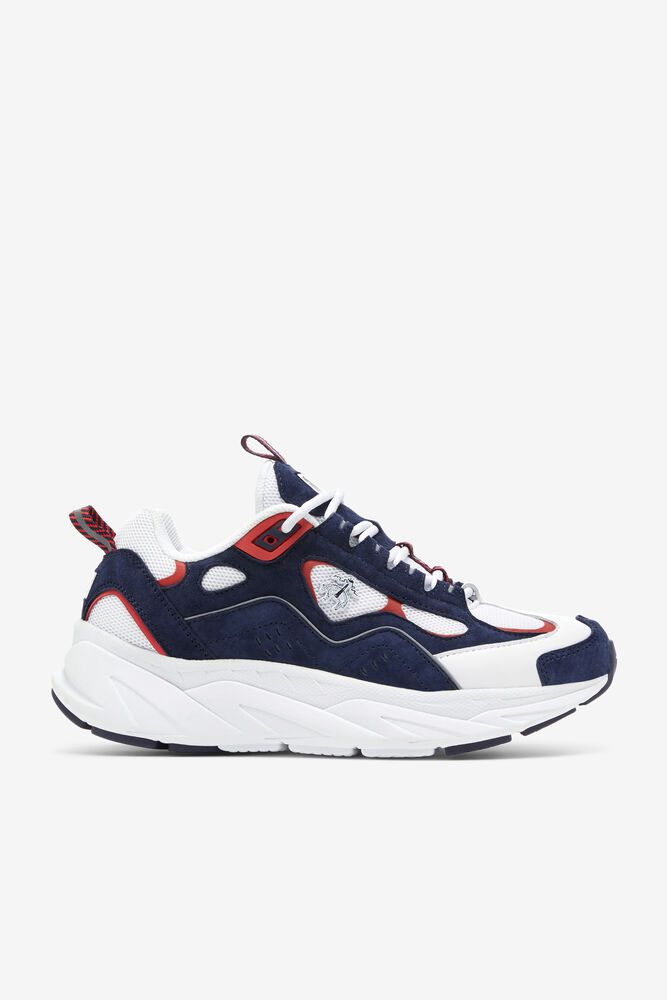 Fila Sneakers Trigate X Brooks Brothers Womens White/Navy - India YLJ-510382